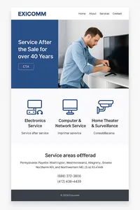 Home theater and surveillance icon